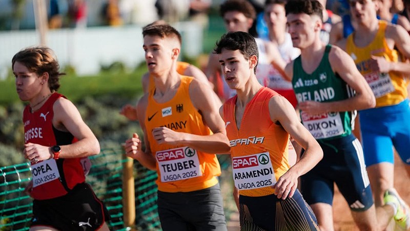 Ander Aramendi hirugarren taldeka Europako Kros Txapelketan