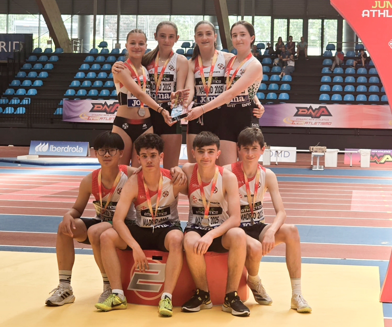 BATeko infantilek atletismo eskoletako DNA Txapelketan parte hartu zuten
