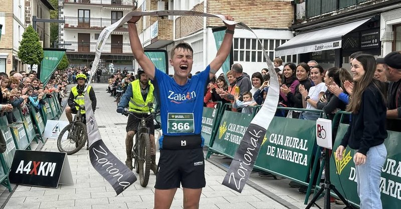 Beñat Albisu eta Lide Urrestarazu Berako 20. Mendi Maratoi Erdian garaile