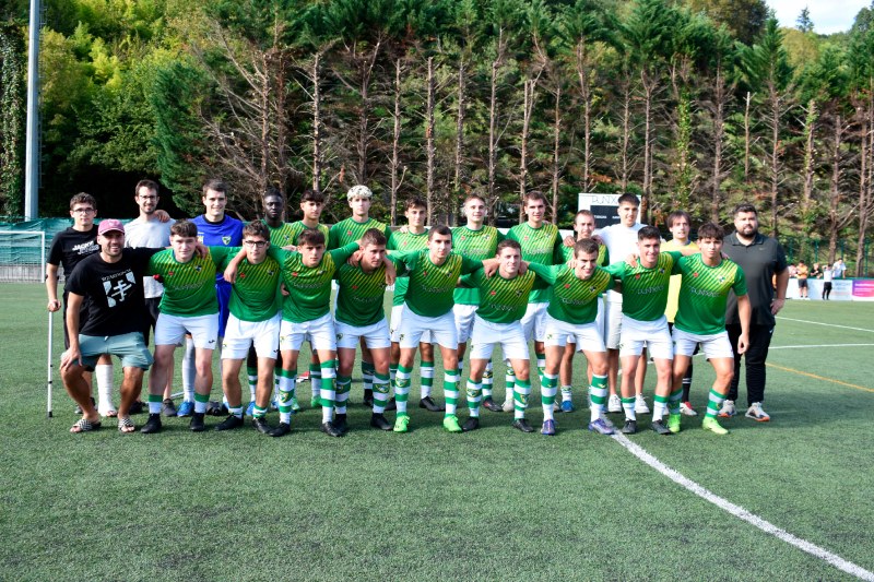 Beti Gazte taldeari azken minutuetan egin zion ihes garaipenak