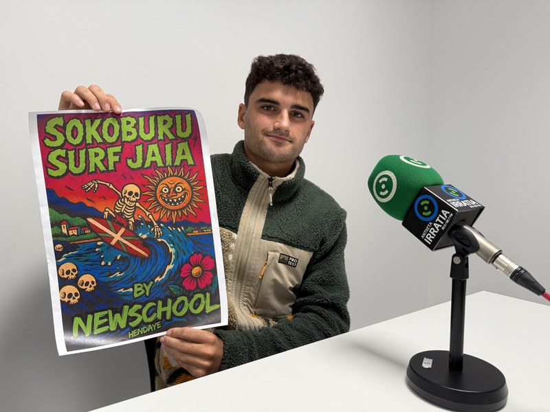 Hendaiako New School eskolak 6. Surf Txapelketa antolatzen du