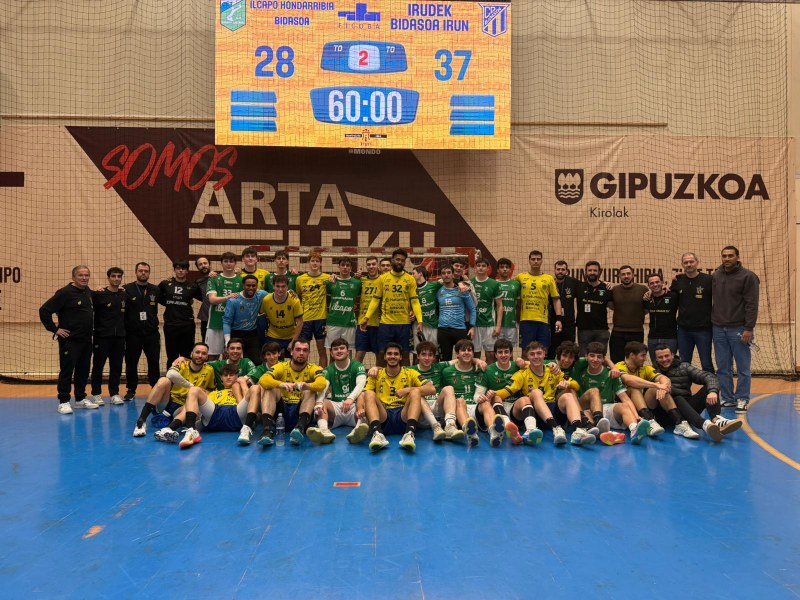 Irudek Bidasoa Irun bertze behin Euskal Kopako finalean