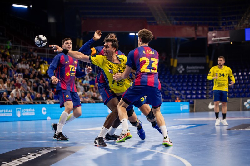 Irudek Bidasoa Irunek Barça estutu zuen Palau Blaugranan