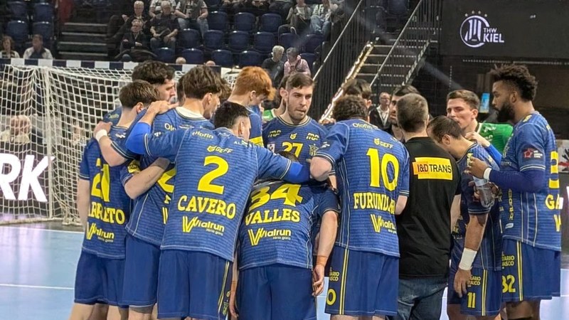 Irudek Bidasoa Irunek porrot egin zuen atzo THW Kielen kontra