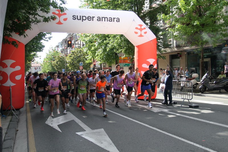 Maila handiko lasterkariekin ospatu zuten 5K probaren 10. urteurrena