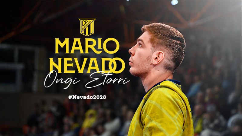 Mario Nevado Irudek Bidasoa Irungo jokalari berria