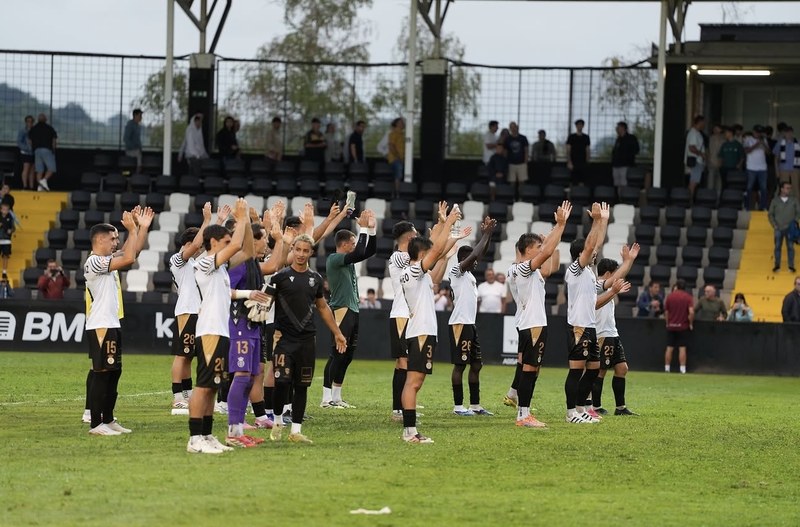 Real Unionek Mirandes jasoko du bihar ehun urte betetzen dituen Stadium Galen