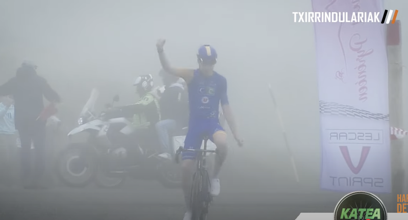 Soan Ruesche (Nantes Atlantique) izan zen junior mailako Pirinioetako Klasikoko garailea