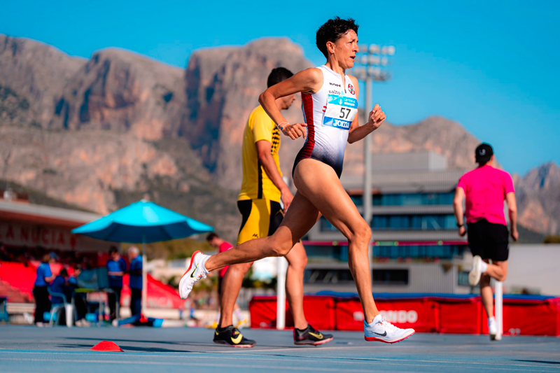 Susana Ruiz Espainiako Master Txapelketan finalista bi probetan