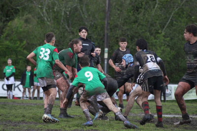 Txingudi Rugby Klubeko 14 urtez azpiko taldeak Euskadiko finala jokatuko du asteburuan