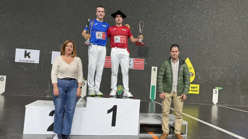 Unai Amiano 4 1/2 B Serieko txapeldunorde