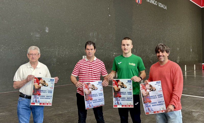 Unai Amianok uztailaren 1eko pilota jaialdiko partida nagusian jokatuko du
